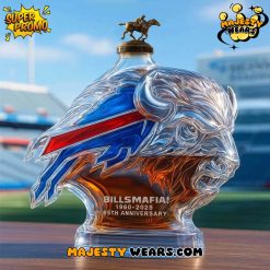 Buffalo Bills Bill Mafia 65th Anniversary Whiskey Bottle