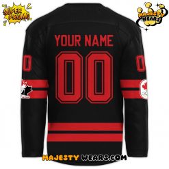 Canada Olympic 2026 A Symbol Forged in Ice Custom Hockey Jersey Black