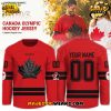 Canada Olympic 2026 “A Symbol Forged in Ice” Custom Hockey Jersey – White Canada Olympic 2026 “A Symbol Forged in Ice” Custom Hockey Jersey – White