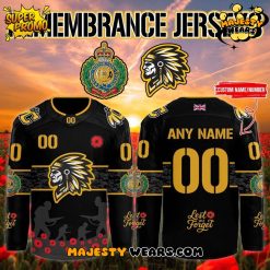 Chelmsford Chieftains ”Remembrance Sunday” 2025 Custom Hockey Jersey