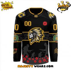 Chelmsford Chieftains ”Remembrance Sunday” 2025 Custom Hockey Jersey