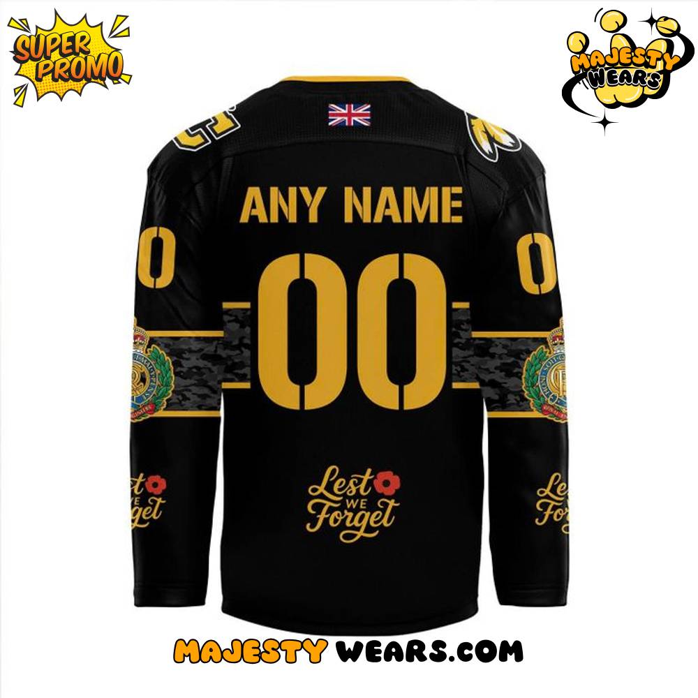 Chelmsford Chieftains ”Remembrance Sunday” 2025 Custom Hockey Jersey Chelmsford Chieftains ”Remembrance Sunday” 2025 Custom Hockey Jersey