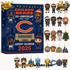 Chicago Bears 105th Anniversary Advent Calender 2025 Chicago Bears 105th Anniversary Advent Calender 2025