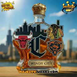 Chicago Team’s Limited Edition City Whiskey Bottle