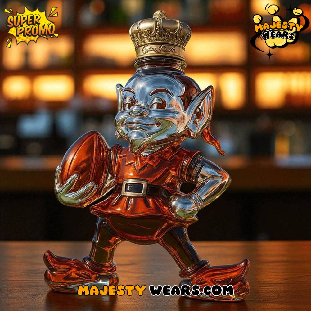 Cleveland Browns Brownie The Elf Special Edition Whiskey Bottle Cleveland Browns Brownie The Elf Special Edition Whiskey Bottle