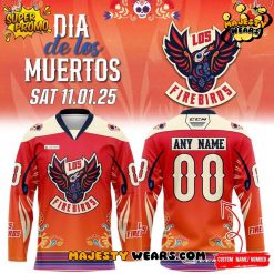 Coachella Valley Firebirds ”Día de Los Muertos” 2025 Custom Hockey Jersey