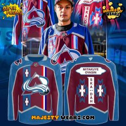 Colorado Avalanche Native American Heritage Month Special Hockey Jersey