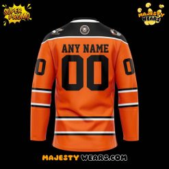 Danbury Hat Tricks Happy Halloween 2025 Custom Hockey Jersey