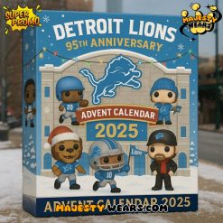 Detroit Lions 95th Anniversary 2025 Advent Calendar