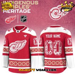 Detroit Red Wings Indigenous People Heritage Special Hockey Jersey