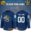 Finland 2026 Winter Olympic Custom Hockey Jersey – White