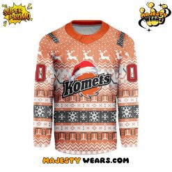 Fort Wayne Komets Christmas Design Hockey Jersey Fort Wayne Komets Christmas Design Hockey Jersey