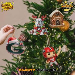 Georgia Bulldogs Christmas Advent Calendar 2025  24 TeamThemed Ornaments