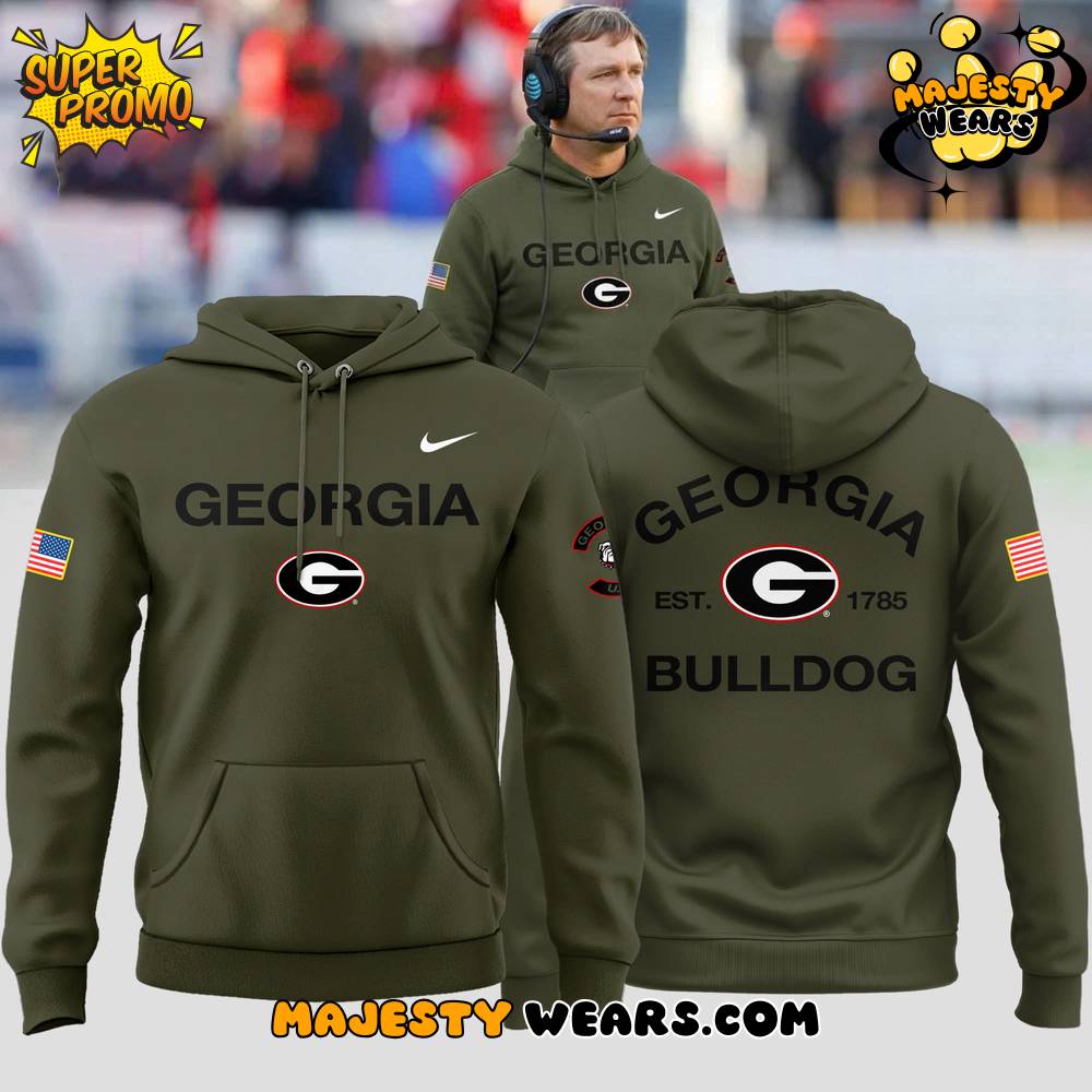 Georgia Bulldogs Military Appreciation Special Hoodie Georgia Bulldogs Military Appreciation Special Hoodie