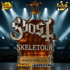 Ghost Band Skeletour World Tour 2025 Limited Edition Whiskey Bottle