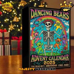 Grateful Dead Dancing Bear 60th Anniversary Advent Calendar 2025