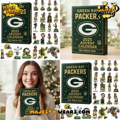Green Bay Packers Full Set Advent Calendars 2025 Blind Boxes Gifts