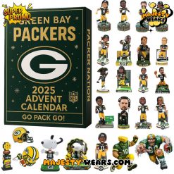 Green Bay Packers Full Set Advent Calendars 2025 Blind Boxes Gifts