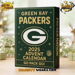 Green Bay Packers Full Set Advent Calendars 2025 Blind Boxes Gifts
