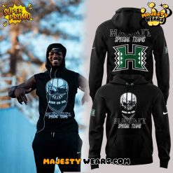 Hawaii Rainbow Warriors Ride or Die Special Black Hoodie