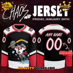 Huntsville Havoc Chaos Birthday Special Hockey Jersey