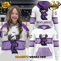 Iowa Heartlanders 2025 Stick it to Cancer Special Hoodie