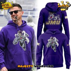 JMU Football Coach Chesney Marvel Super Hero Day Special Hoodie