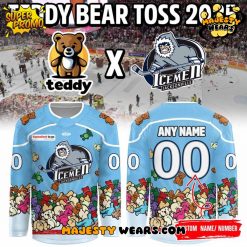 Jacksonville IceMen Our Teddy Bear Toss Special Hockey Jersey