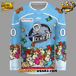 Jacksonville IceMen Our Teddy Bear Toss Special Hockey Jersey