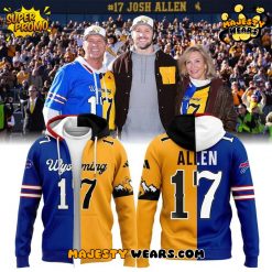 Josh Allen 17 Buffalo Bills x Wyoming Cowboys Special Hoodie