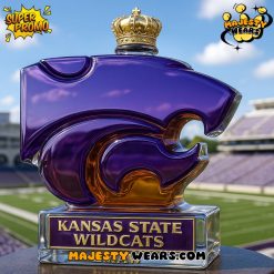 Kansas State Wildcats Whiskey Bottle