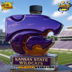 Kansas State Wildcats Whiskey Bottle