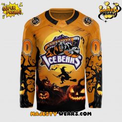 Knoxville Ice Bears “Happy Halloween” Custom Hockey Jersey