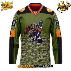 Knoxville Ice Bears Military Night Appreciation 2025 Custom Hockey Jersey