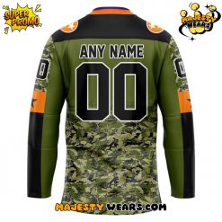 Knoxville Ice Bears Military Night Appreciation 2025 Custom Hockey Jersey