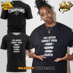 Las Vegas Aces Chelsea Gray ” You Never Forget Your Fourth” T-Shirt