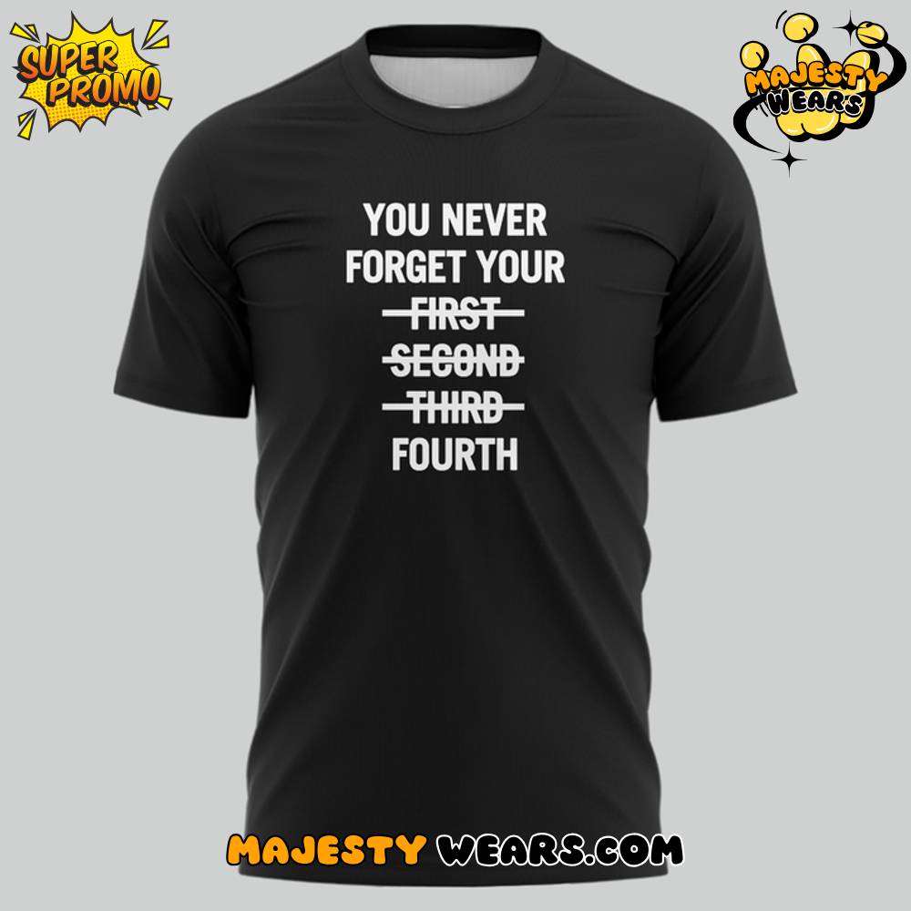 Las Vegas Aces Chelsea Gray ” You Never Forget Your Fourth” T-Shirt Las Vegas Aces Chelsea Gray ” You Never Forget Your Fourth” T-Shirt