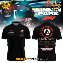 Linkin Park x F1 So Paulo Grand Prix 2025 Polo Shirt