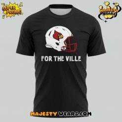 Louisville Cardinals “For the Ville” Special Black Tee Louisville Cardinals “For the Ville” Special Black Tee