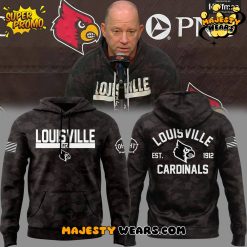 Louisville Cardinals Military Appreciation Night Special Camo 2025 Hoodie