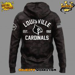 Louisville Cardinals Military Appreciation Night Special Camo 2025 Hoodie