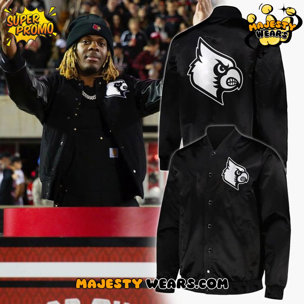 Louisville Cardinals Quincy Riley Special Bomber Jacket Louisville Cardinals Quincy Riley Special Bomber Jacket