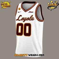 Loyola Ramblers Men’s Basketball 2025 White Jersey