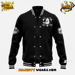 Mackenzie Dern x Anaheim Ducks Special Baseball Jacket