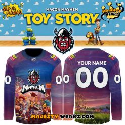 Macon Mayhem x Toy Story Special Hockey Jersey