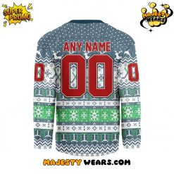 Maine Mariners Christmas Design Hockey Jersey