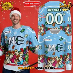 Maine Mariners Our Teddy Bear Toss Special Hockey Jersey