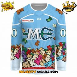 Maine Mariners Our Teddy Bear Toss Special Hockey Jersey