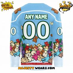 Maine Mariners Our Teddy Bear Toss Special Hockey Jersey