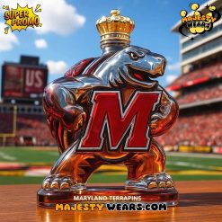 Maryland Terrapins Limited Edition Whiskey Bottle